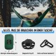 Camping Hammock Double & Single Portable Hammock with Tree Straps