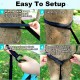 Camping Hammock Double & Single Portable Hammocks with 2 Tree Straps