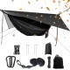 Portable Single Double Nylon High Strength Parachute Hammock Rainfly Set