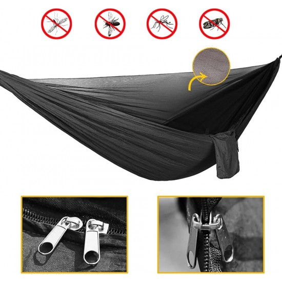 Portable Single Double Nylon High Strength Parachute Hammock Rainfly Set