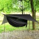 Portable Single Double Nylon High Strength Parachute Hammock Rainfly Set