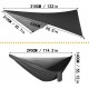 Portable Single Double Nylon High Strength Parachute Hammock Rainfly Set