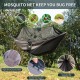 Camping Hammock with Net,Travel Portable Lightweight Hammocks