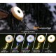 Camping String Lights,Camping Essentials Gear 32.8FT Lamp Lights Waterproof, 4 in 1 Outdoor String Lights with 8 Modes for Awn Tent Yard Garden Hiking Travel Decoration and Holiday Christmas Gift