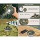 Camping String Lights,Camping Essentials Gear 32.8FT Lamp Lights Waterproof, 4 in 1 Outdoor String Lights with 8 Modes for Awn Tent Yard Garden Hiking Travel Decoration and Holiday Christmas Gift