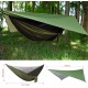 Camping Hammock with Rain Fly Tarp and Mosquito Net Portable Single Double Hammock Tent with Tree Strap Backpacking Hammock with Rain Cover for Hiking Travel Yard Activities Green