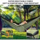 Camping Hammock - Hammocks with Mosquito Net Tent and Rain Fly Tarp, Portable Single & Double Nylon Parachute Hammock with Heavy Duty Tree Strap, Indoor Outdoor Backpacking Survival Travel