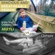 Miztli Camping Hammock -Portable Hammock w/Spacious Net & Tree Straps w/Adjutable Loops,Double and Single Hammock for Outdoor, Hiking, and Travel