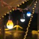 Led Camping Lantern USB Rechargeable,Outdoor Tent Lights for Camping Hanging,Kids with Clip Hook Camping Flashlight (4 Packs Black)