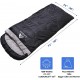 Large 0 Degree Sleeping Bags for Adults Cold Weather Sleeping Bag Camping Winter Below Zero 20 15 Flannel Big and Tall XXL