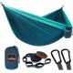 Camping Hammock, Super Lightweight Portable Parachute Hammock with Two Tree Straps Single or Double Nylon Travel Tree Hammocks for Camping Backpacking Hiking